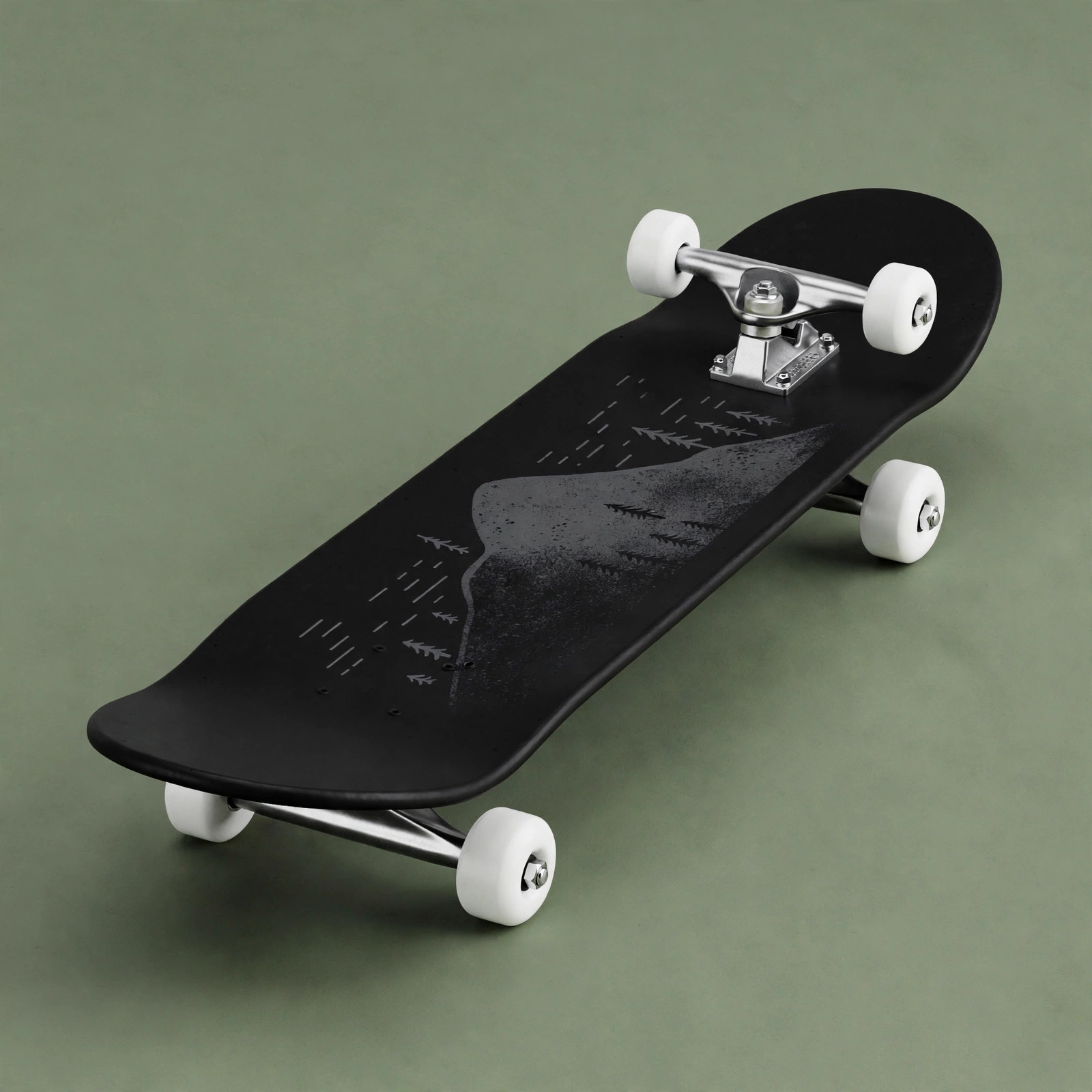 Rainline complete skateboard display model